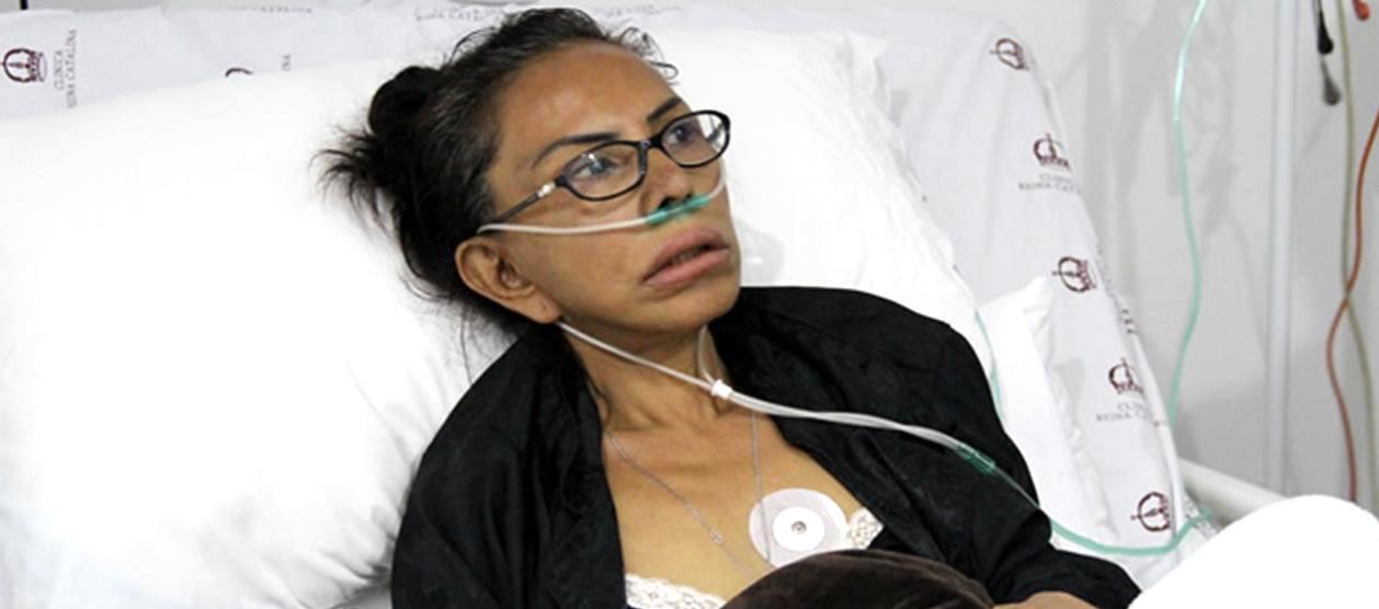 Enilce López sometida a tratamiento médico durante la ejecución de la pena.