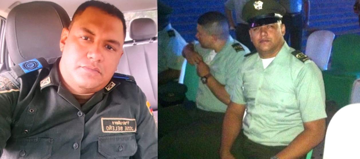 El patrullero José Carlos Beleño Correa.