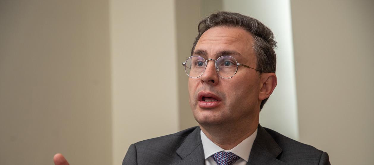 El presidente ejecutivo de la Cámara de Comercio de Bogotá, Nicolás Uribe Rueda.