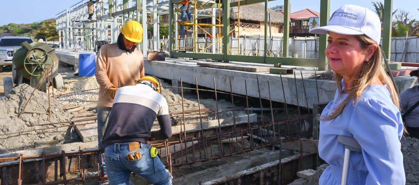 La Gobernadora del Atlántico, Elsa Noguera.