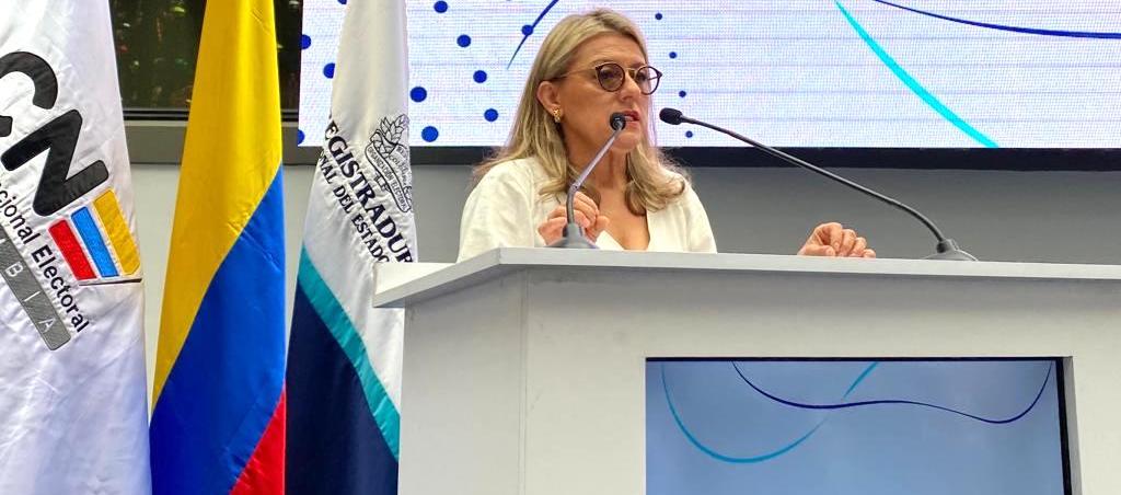 Fabiola Márquez, presidenta del Consejo Nacional Electoral.