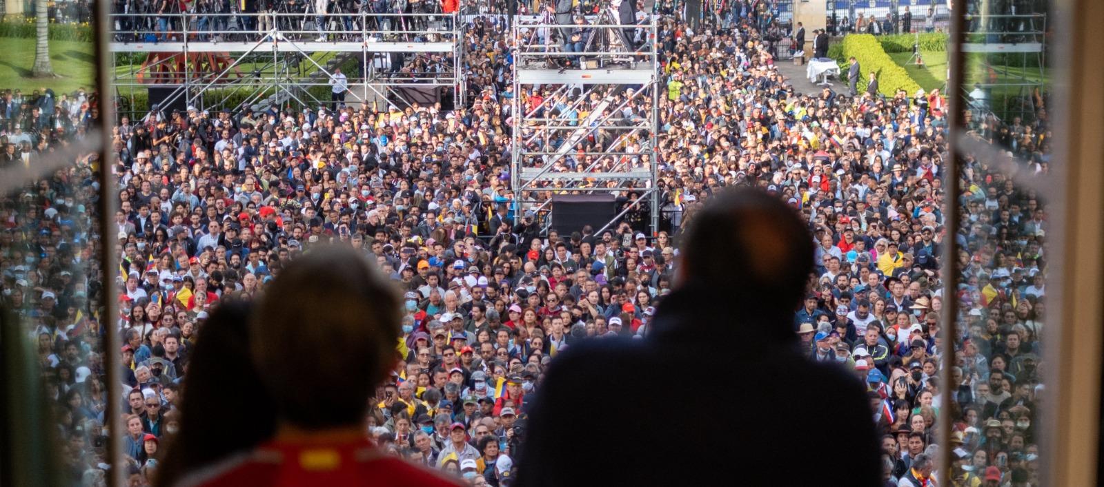 Gustavo Petro en socialización y pedagogía de las políticas de Gobierno