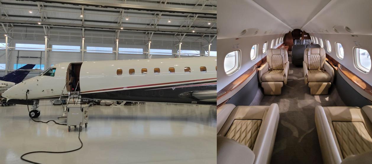 El avión para la Policía comprado