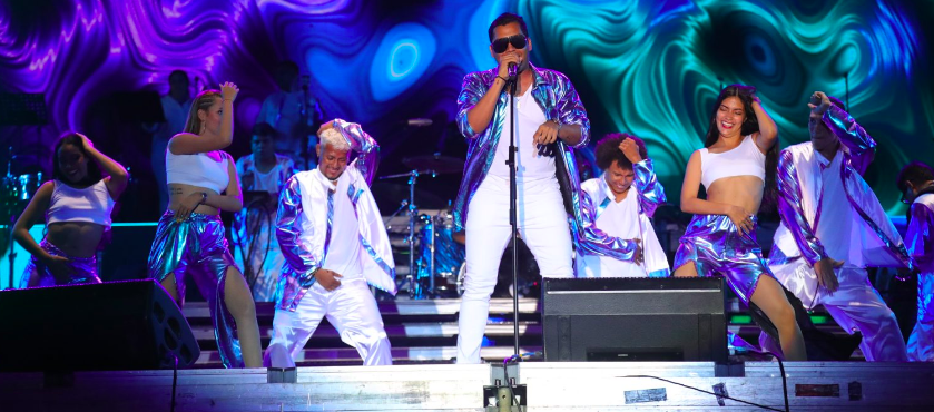 Juanda Caribe en el Festival de Orquestas de 2022.