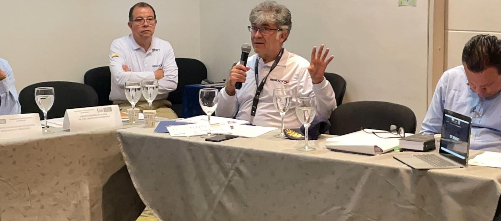 Director general de Migración Colombia, Fernando García.