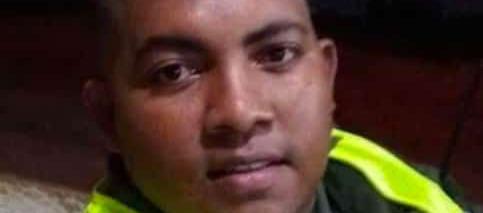 El patrullero Rubén Darío Guette Reyes.