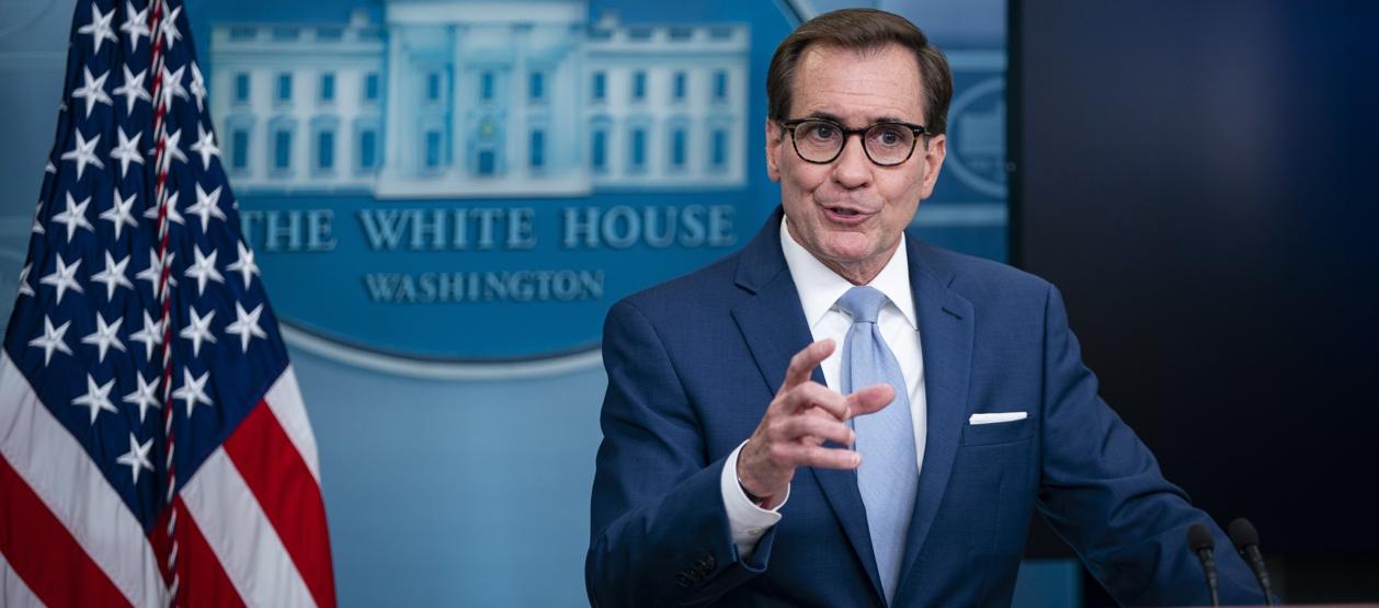 El portavoz del Consejo de Seguridad Nacional de la Casa Blanca, John Kirby.