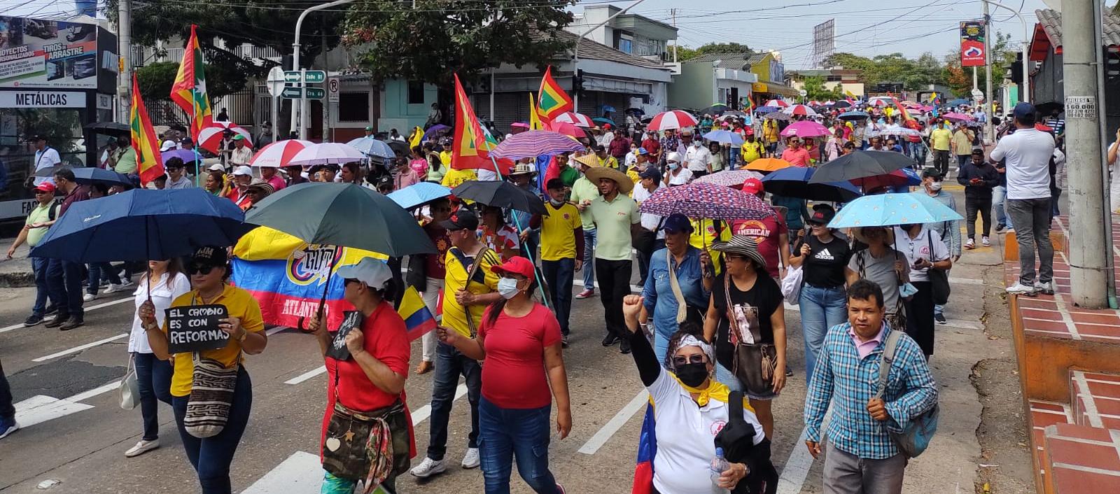 Imagen de la marcha.