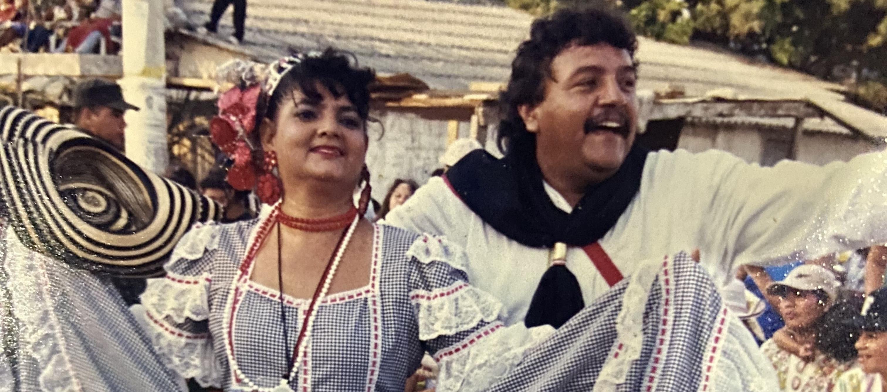 Foto en vida de Margarita Peñaranda, líder de la cumbiamba La Soberana.