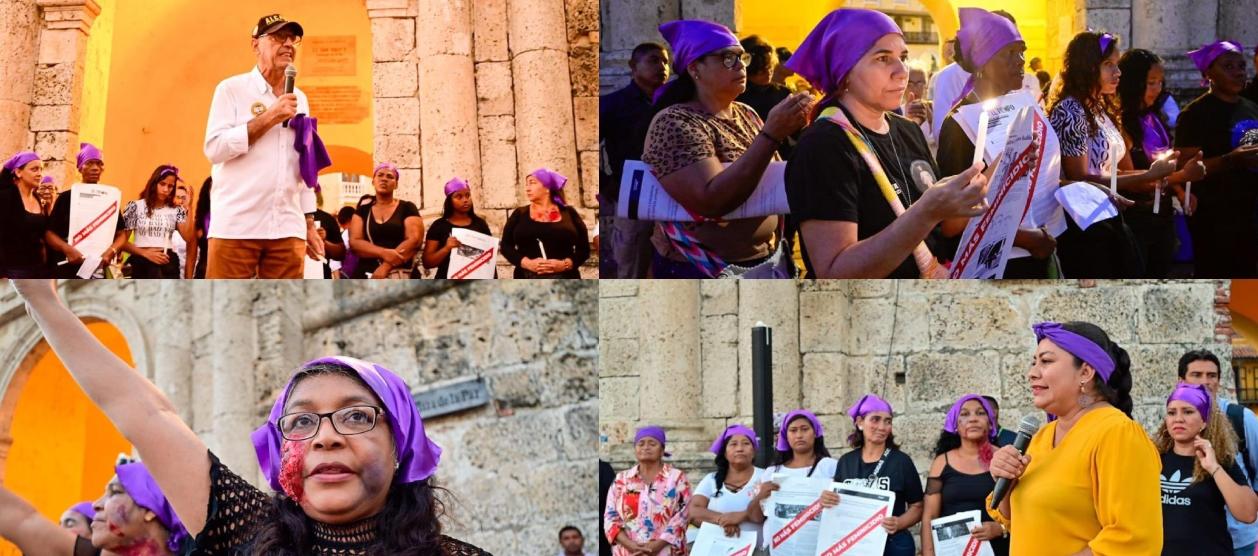 Imágenes del conmovedor acto.