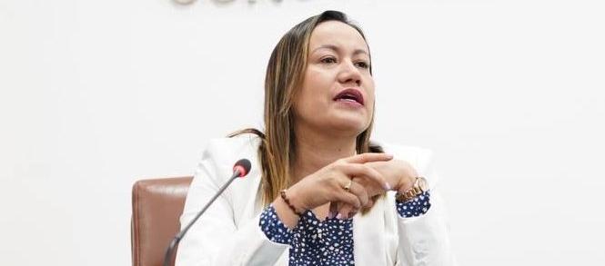 Carolina Corcho, ministra de Salud.