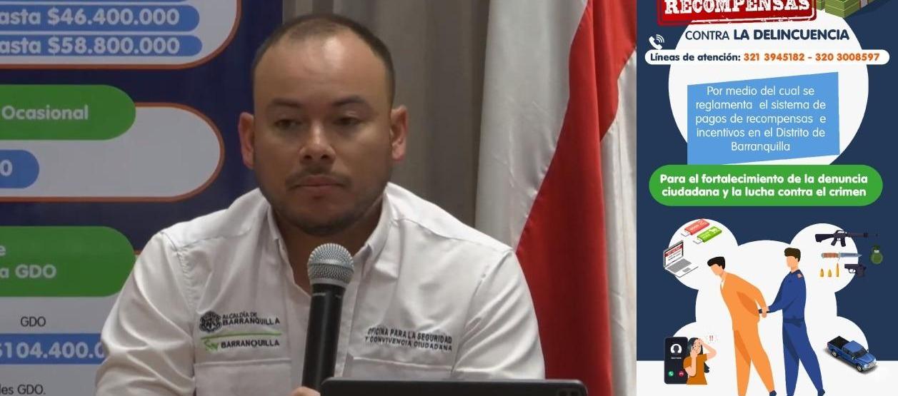 Nelson Patrón en rueda de prensa