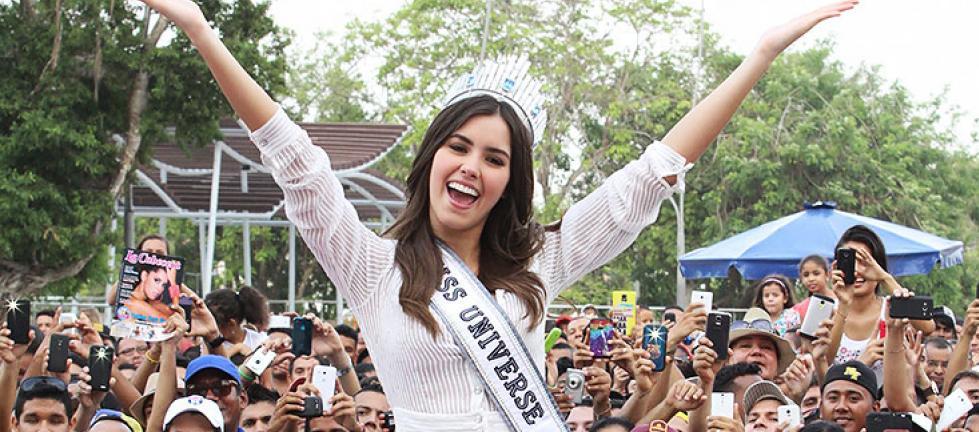 Paulina Vega, Miss Universo 2014.