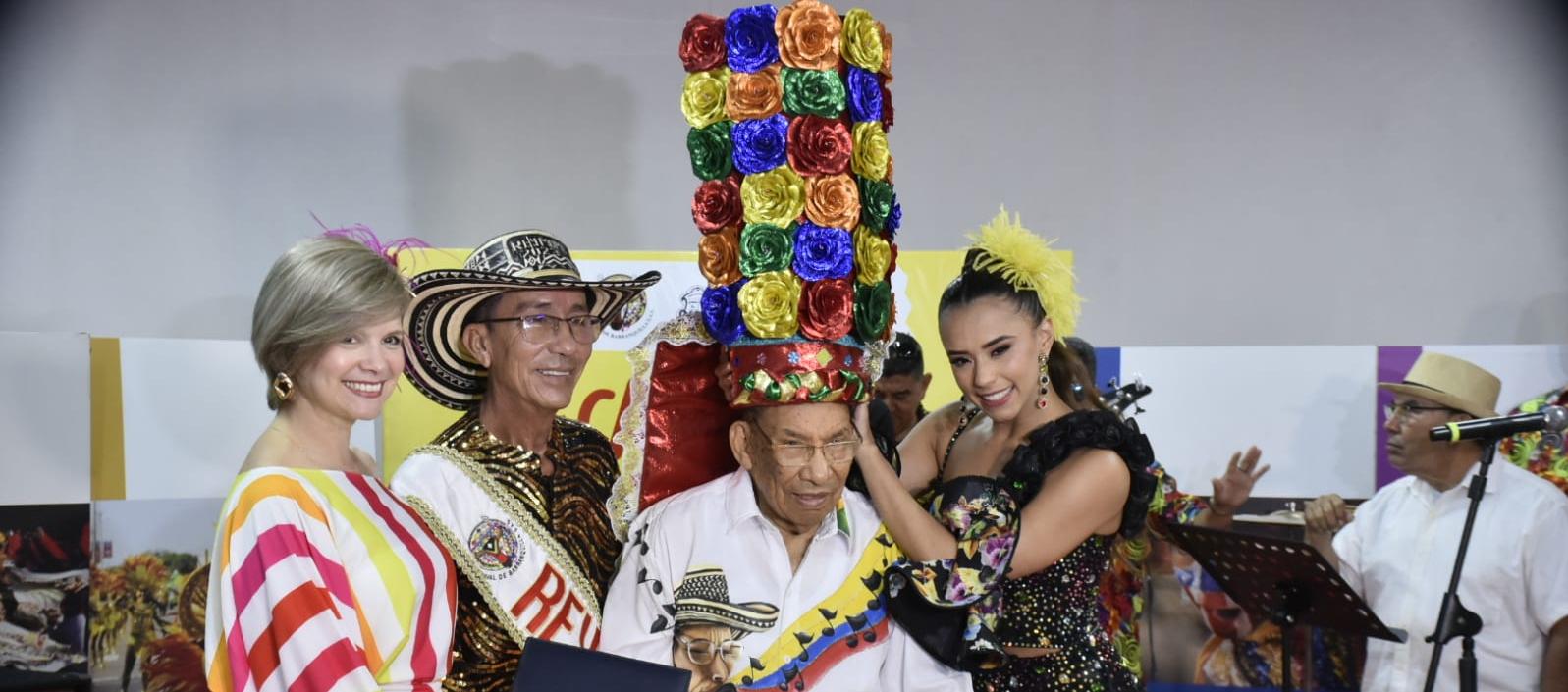 Momento de la exaltación a Pedro 'Ramayá' Beltrán.