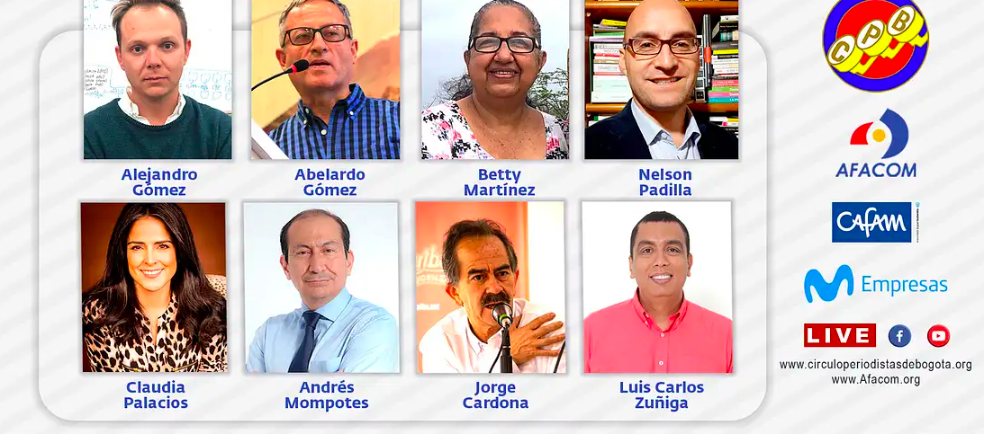 Imagen de los panelistas.