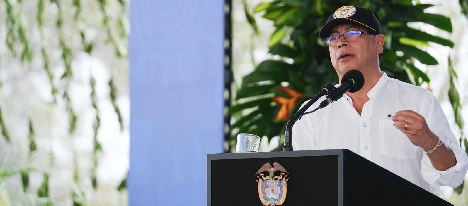 El Presidente de la República, Gustavo Petro.