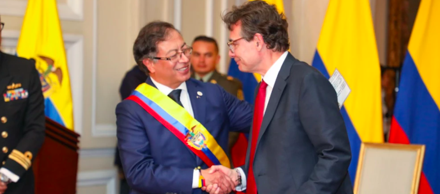 Gustavo Petro y Alejandro Gaviria.