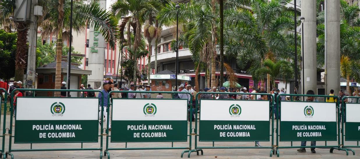 Plaza Botero de Medellín.