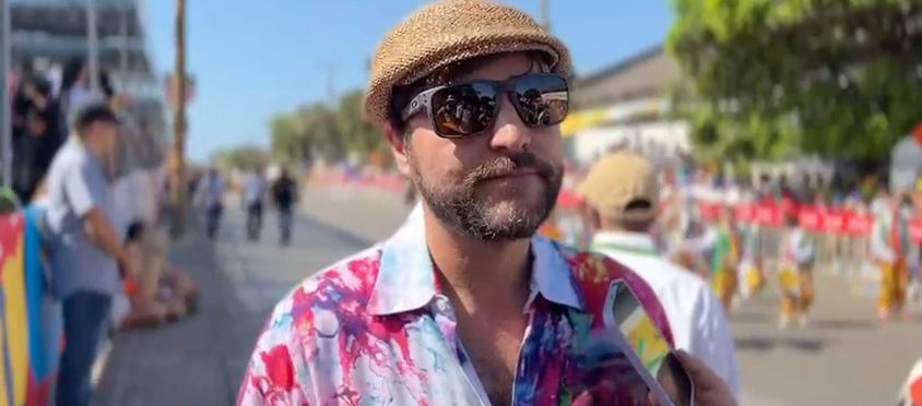 El Alcalde de Barranquilla, Jaime Pumarejo.