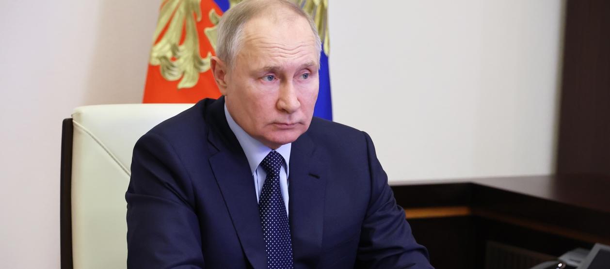 El Presidente de Rusia, Vladímir Putin.