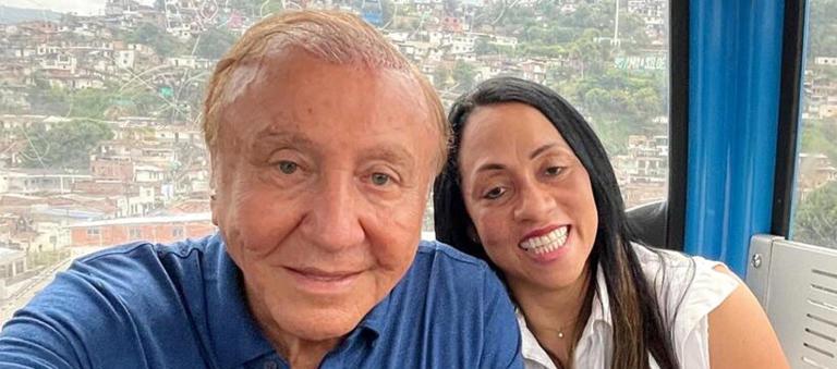 Rodolfo Hernández y Marelen Castillo.