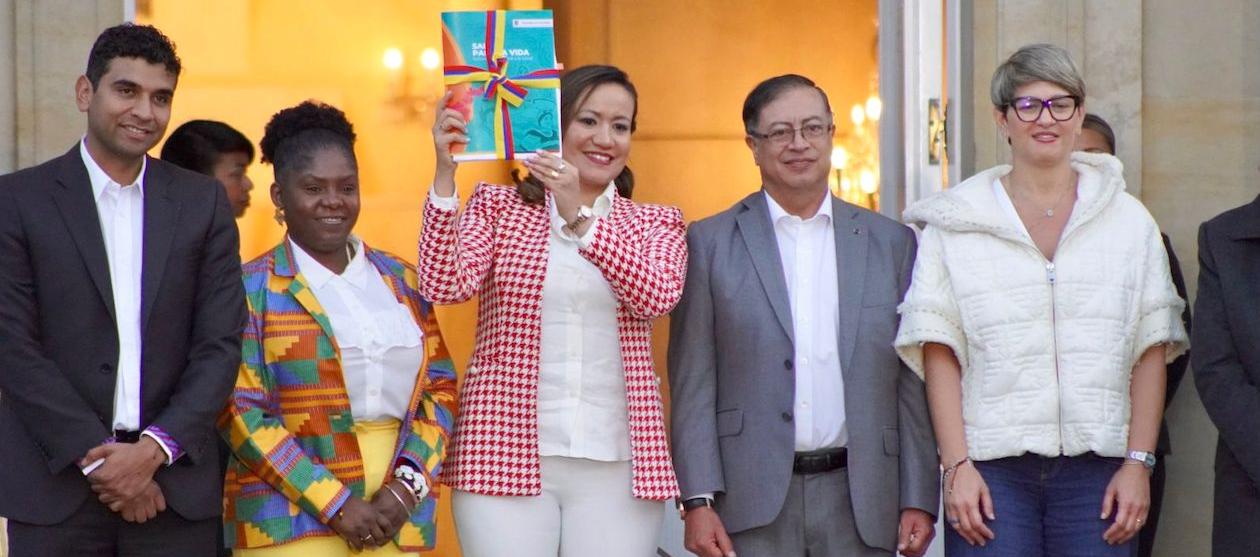 Presentación de la reforma a la salud.