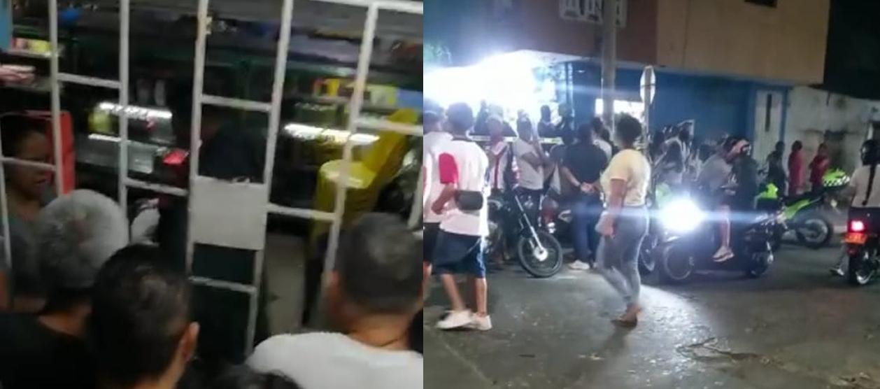 Lugar de los hechos en el barrio San Felipe.