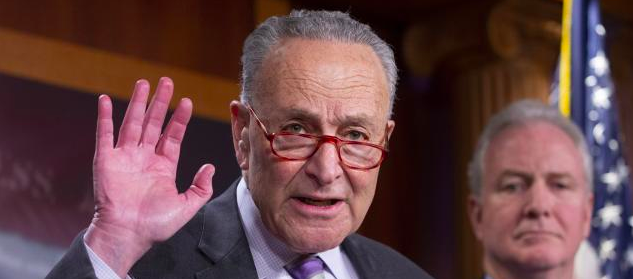 El líder de los demócratas en el Senado, Chuck Schumer.
