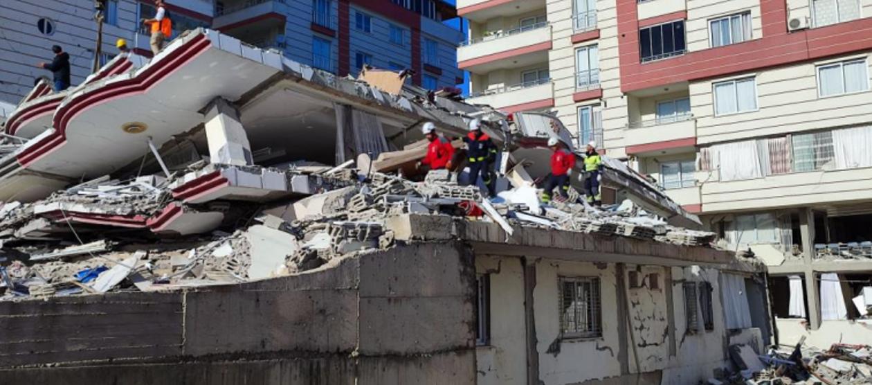 Los daños en Turquía.