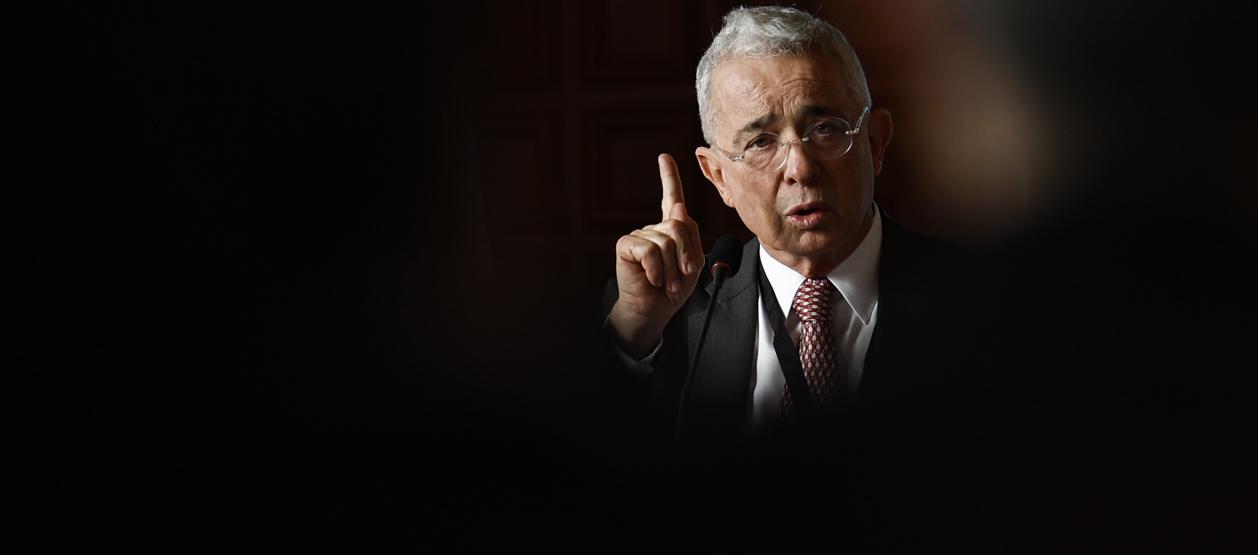 El expresidente de la República, Álvaro Uribe.