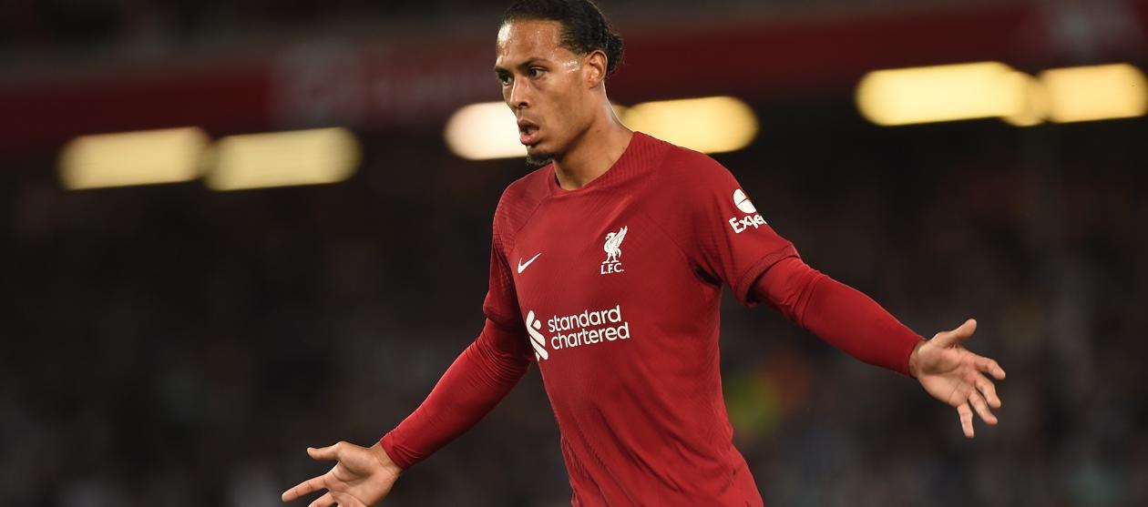 Virgil Van Dijk, defensa del Liverpool. 