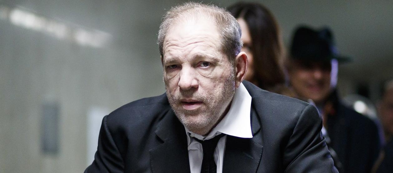 El exproductor de cine Harvey Weinstein.