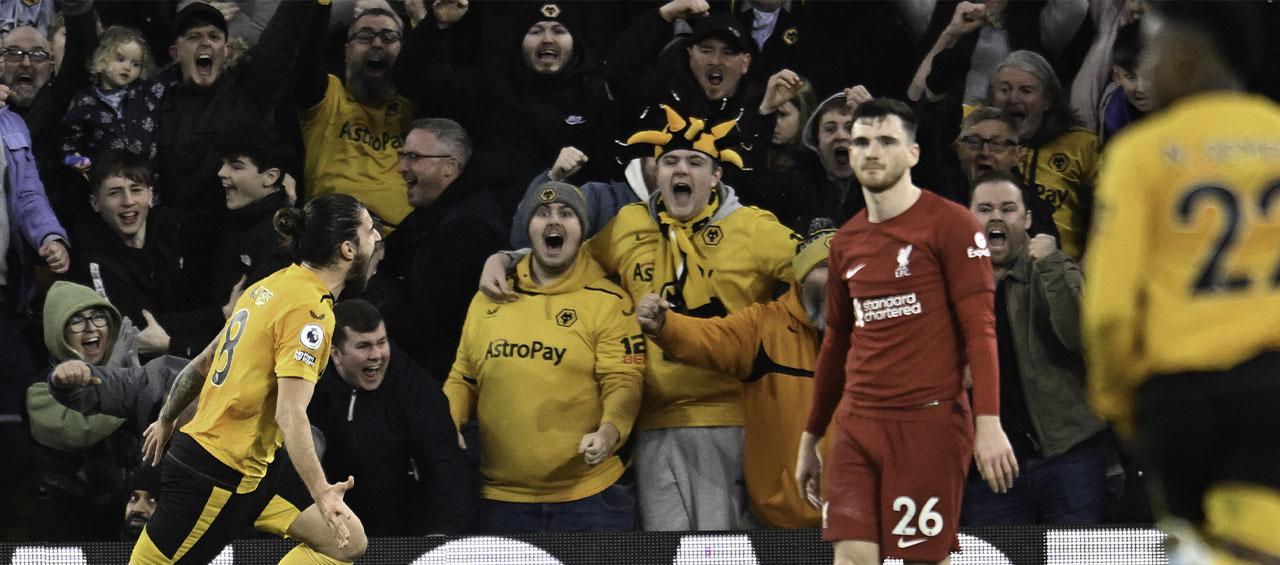 Celebración en uno de los goles.