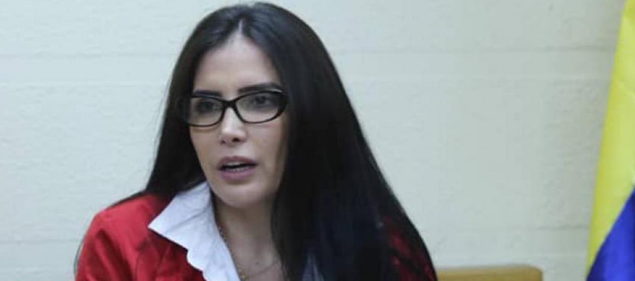 La excongresista condenada Aida Merlano.