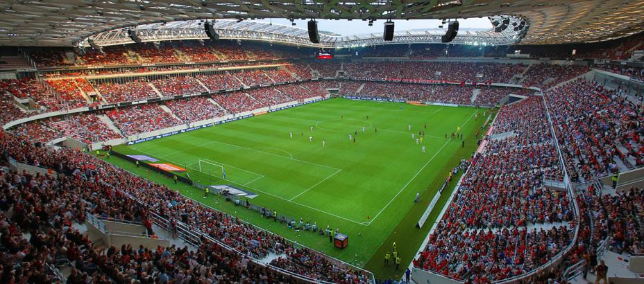 El estadio Allianz Riviera, casa del club francés Niza.