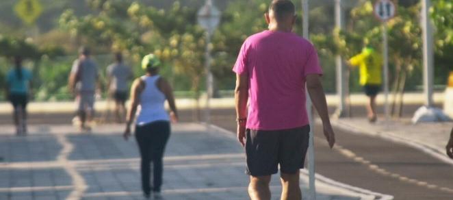 El Gran Malecón es uno de los sitios preferidos para las actividades físicas.