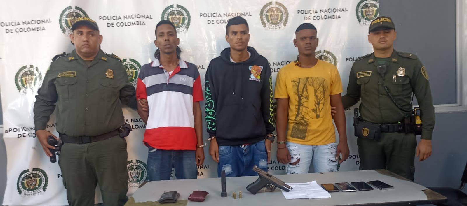 Los capturados tras el atentado a bala en Los Olivos I