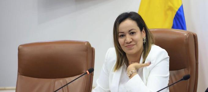 Carolina Corcho, ministra de Salud.