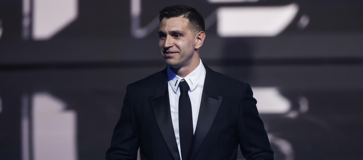 Emiliano 'Dibu' Martínez, portero argentino del Aston Villa. 