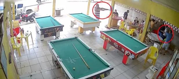 El ataque en un billar de Mato Grosso, Brasil