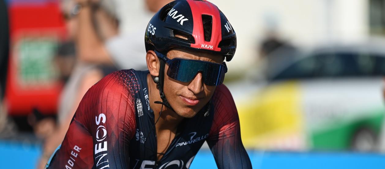 Egan Bernal no se ha recuperado totalmente de su caída en la Vuelta a San Juan.