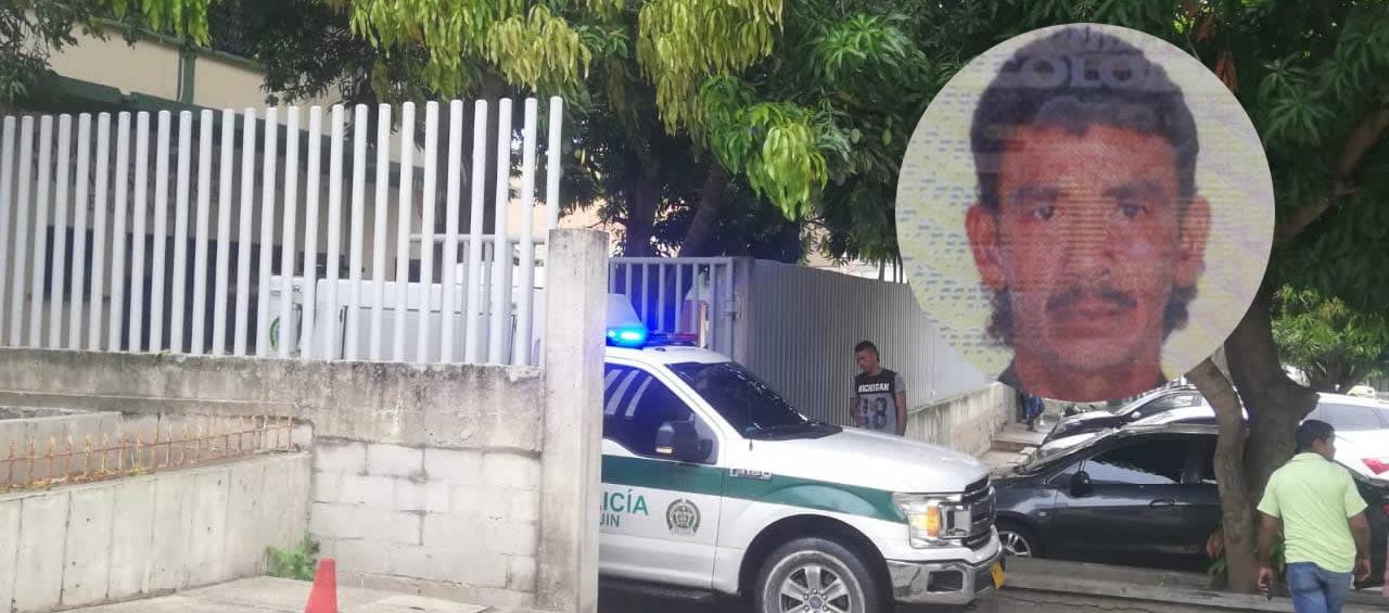 El cuerpo de Víctor Manuel Ibáñez Montes fue llevado a Medicina Legal.