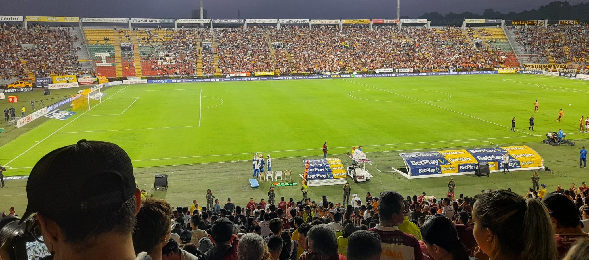 Estadio de fútbol Manuel Murillo Toro de Ibagué.