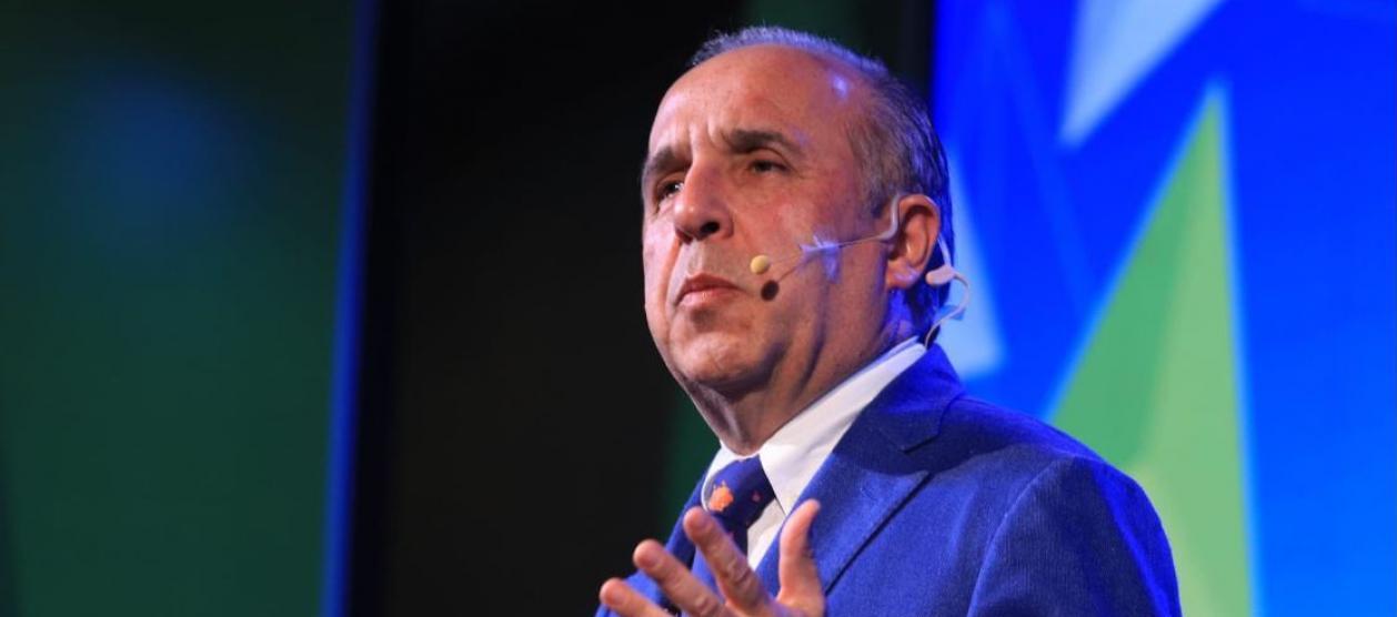 El Ministro de Transporte, Guillermo Reyes.