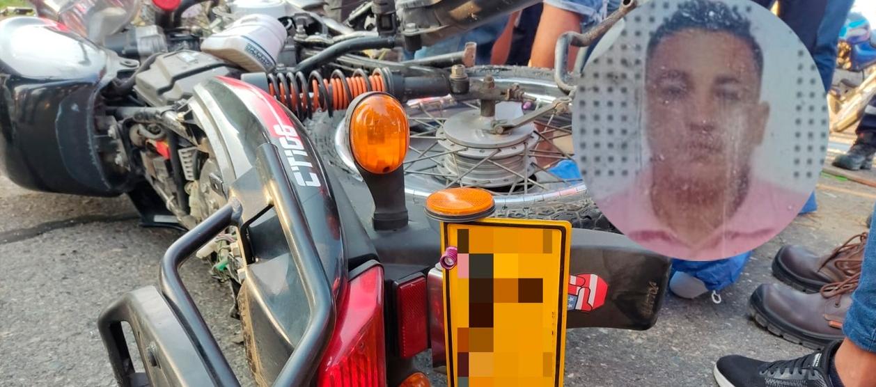 Alfredo Montoya Domínguez, el motociclista que falleció en accidente en La Cordialidad