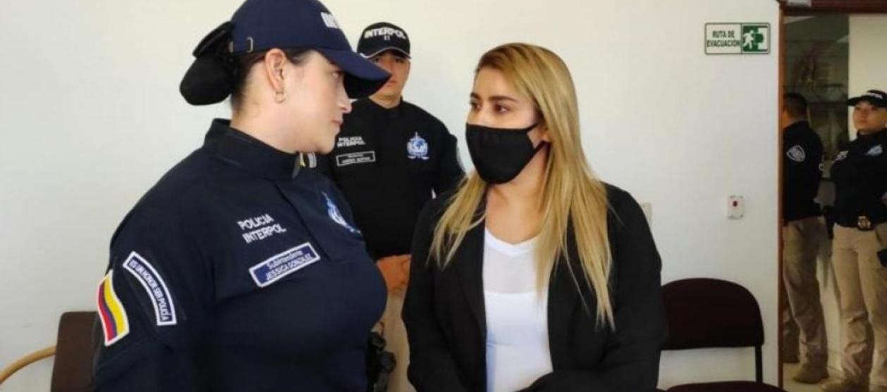 Nini Johana Úsuga, alias ‘La Negra’.