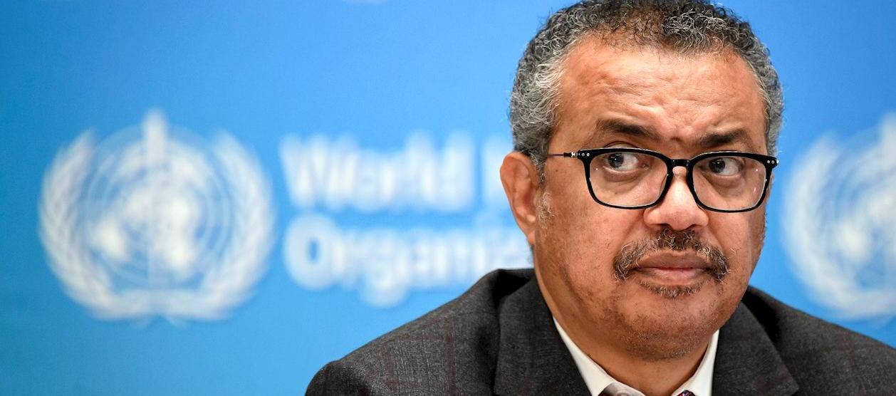 El director general de la Organización Mundial de la Salud (OMS), Tedros Adhanom Ghebreyesus.