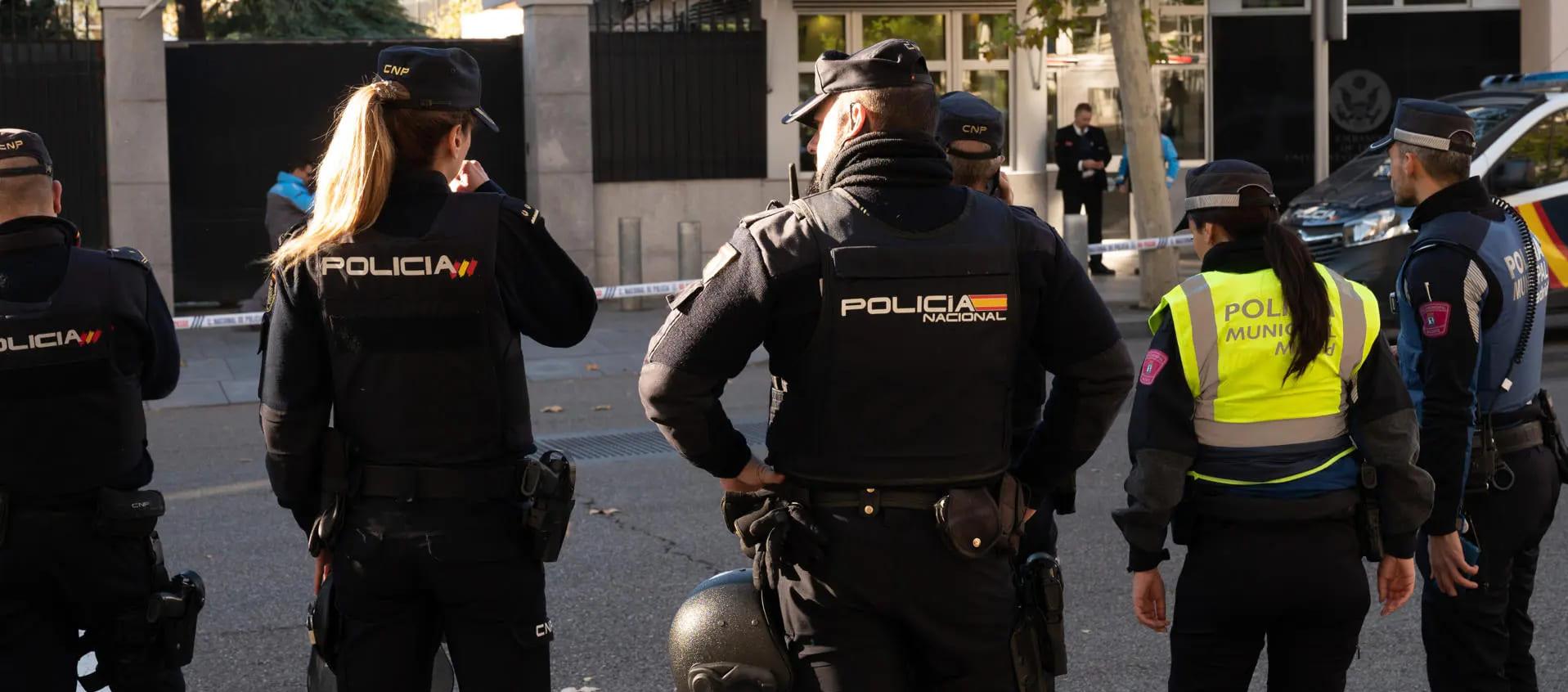 Policía española.