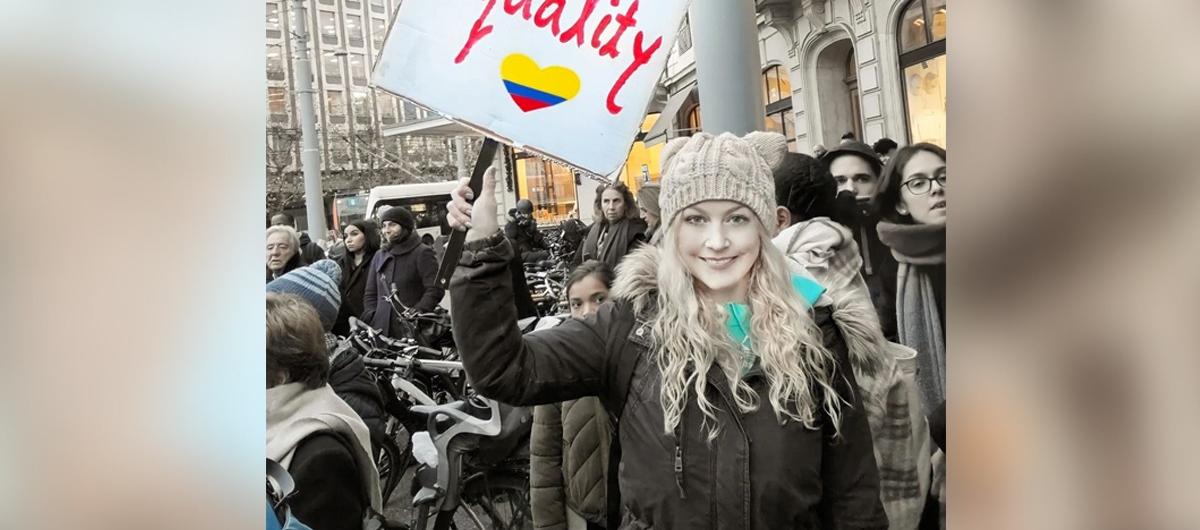 Rebecca Sprösser, ciudadana alemana.