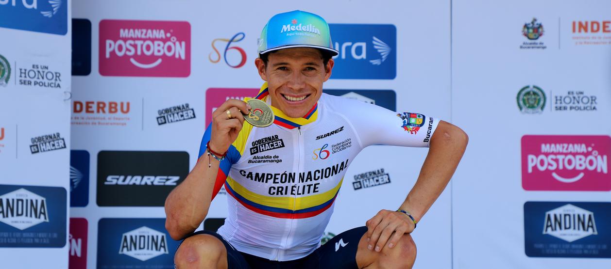 Miguel Ángel López derrotó en la prueba a su compañero de equipo Walter Vargas.